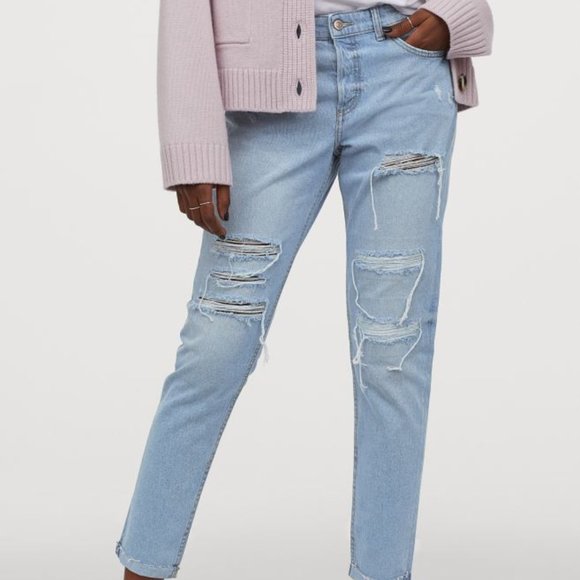 boyfriend low waist jeans